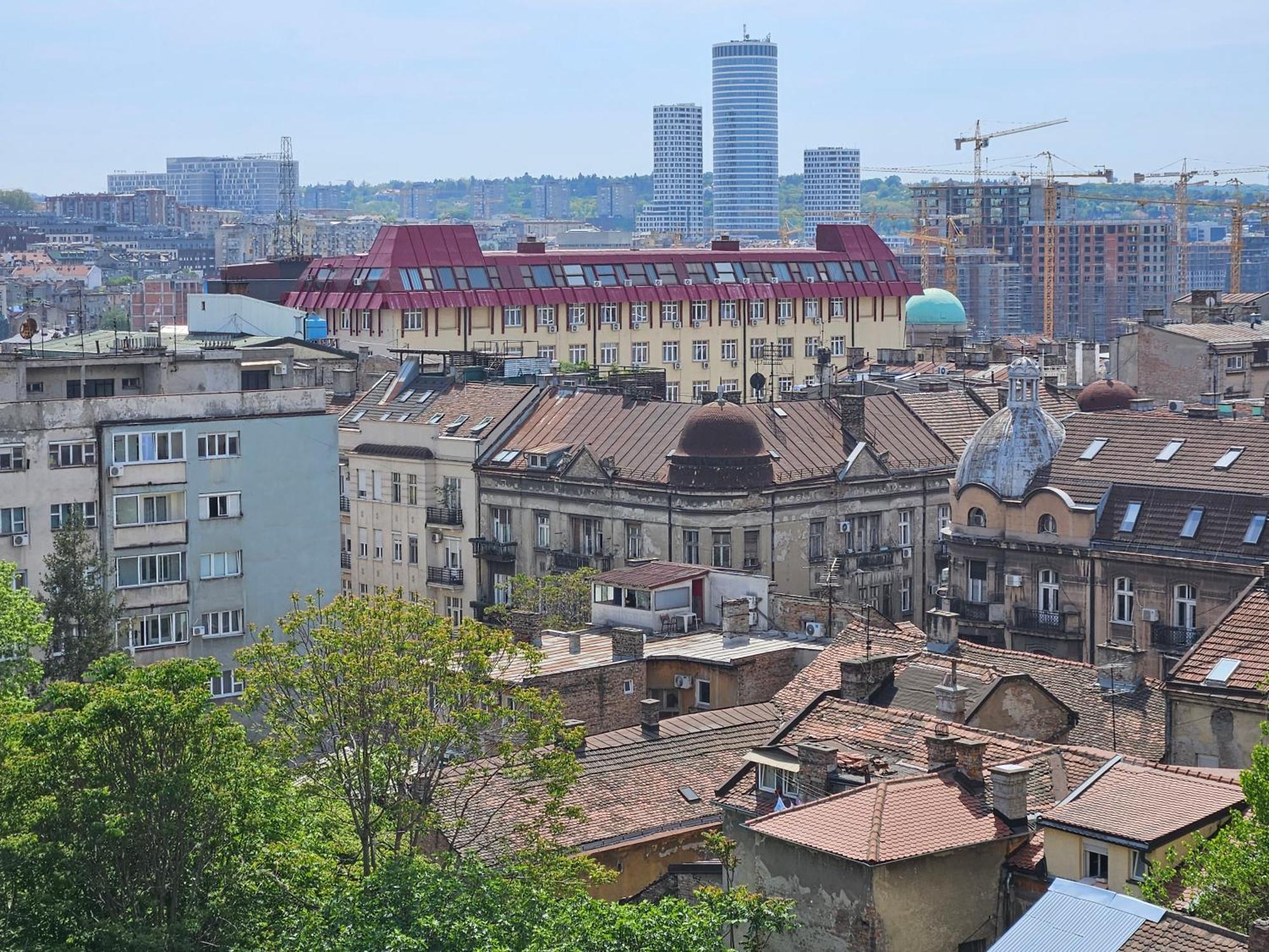 Matea Apartman Belgrad Exteriör bild