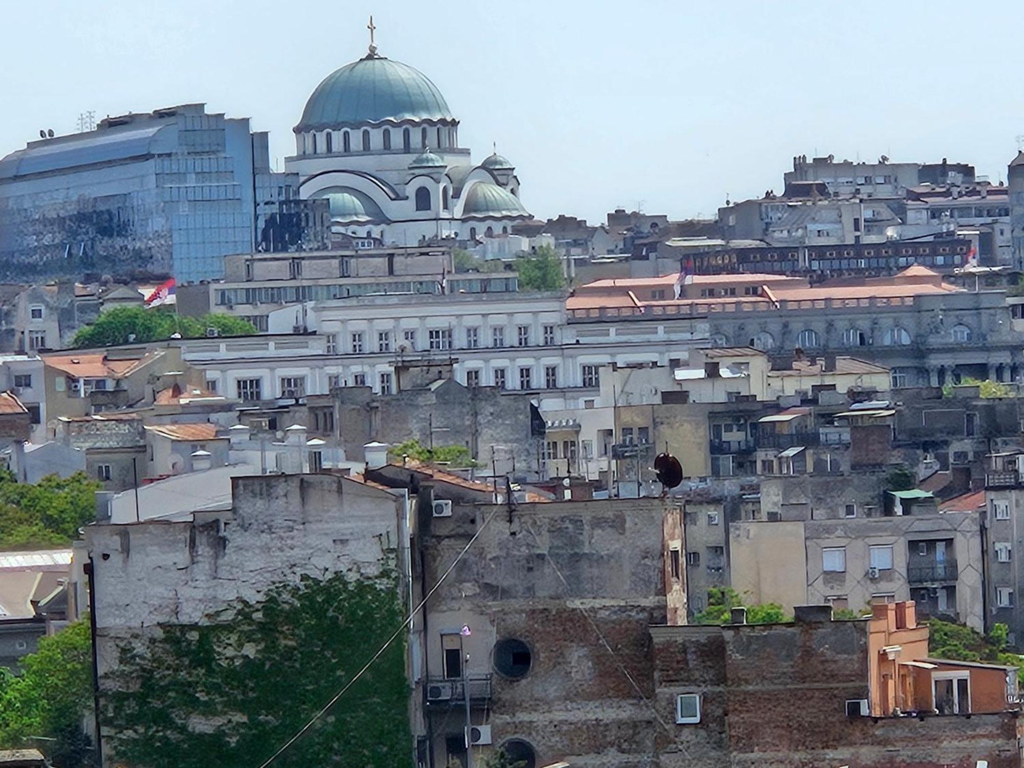 Matea Apartman Belgrad Exteriör bild